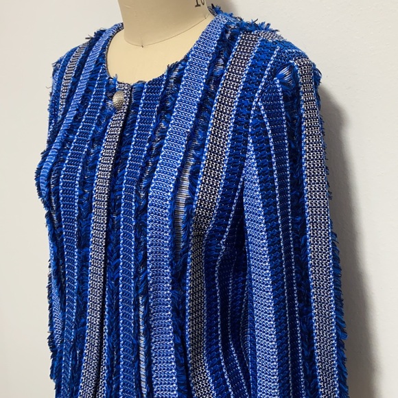 St John Blue Fringe Jacket - Picture 5 of 10